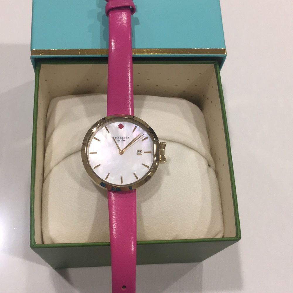Kate spade watch pink nwt